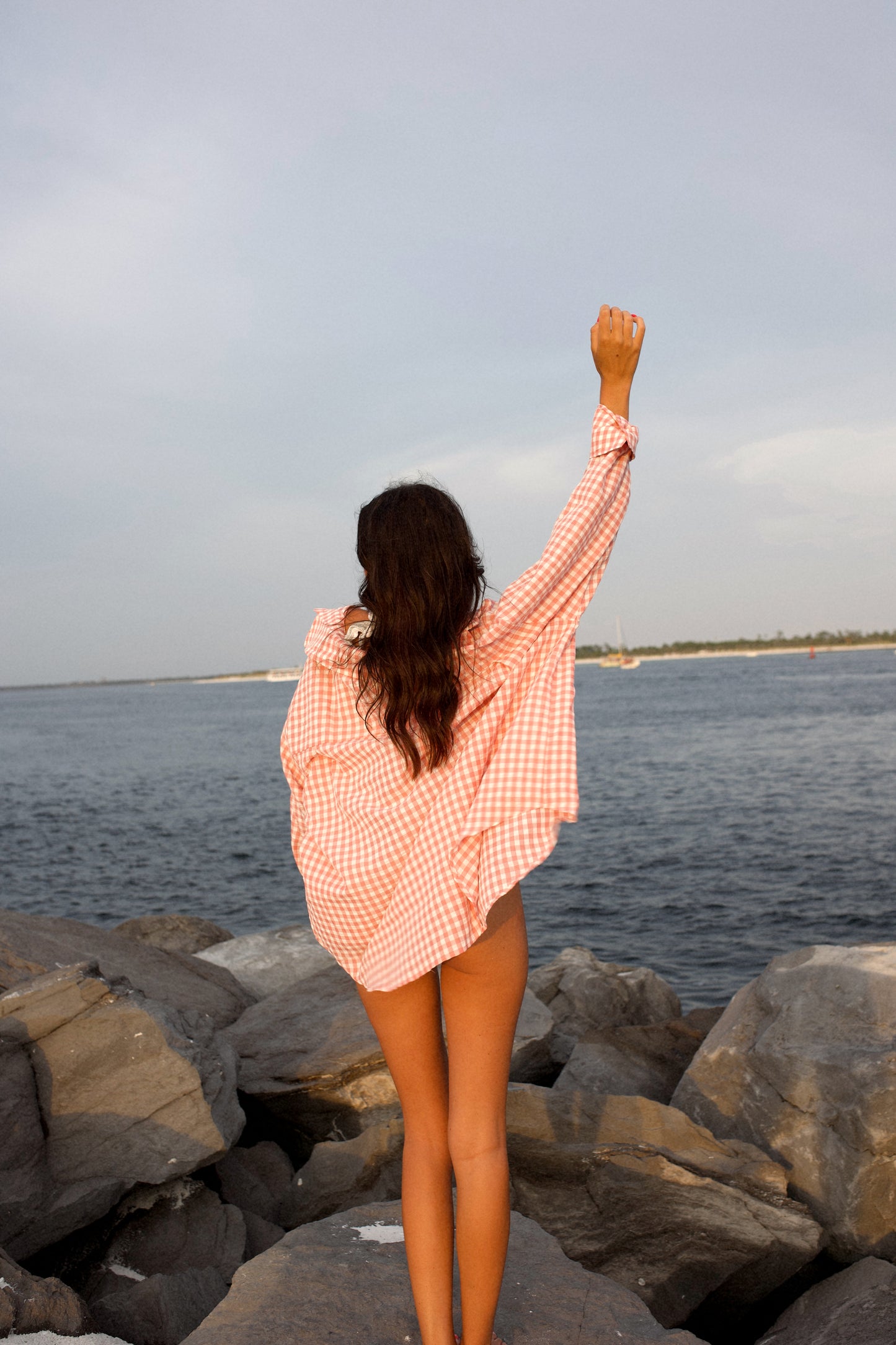 Carter Gingham Button Down