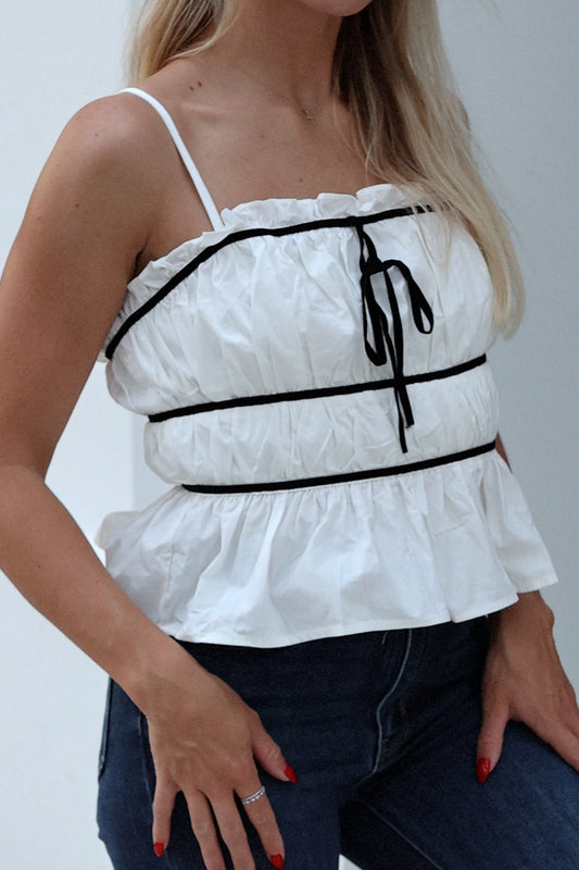 Lucy Peplum Top